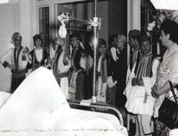 1964 Pigasos optreden in ziekenhuis